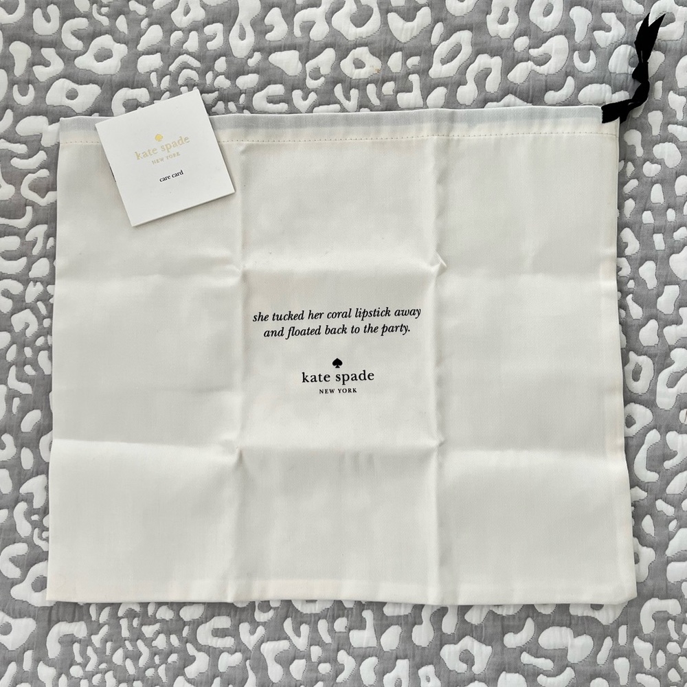 Kate Spade dust bag